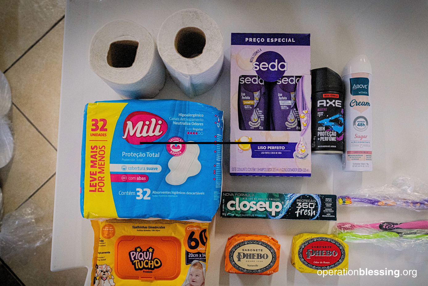 flooding hygiene supplies