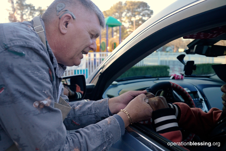 helping hungry widows