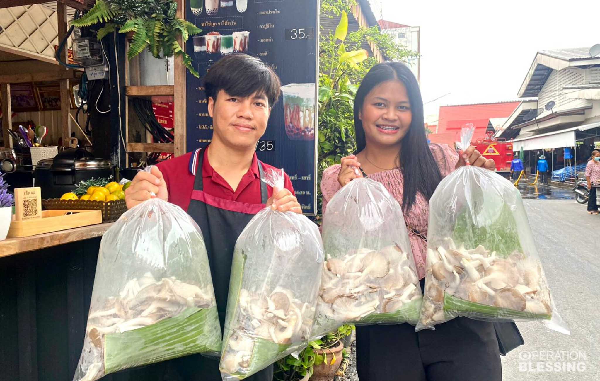 Microenterprise Mushroom Farming single mother in honduras