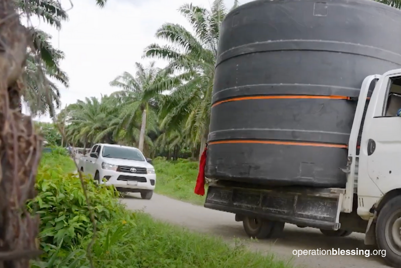 tank to store well water