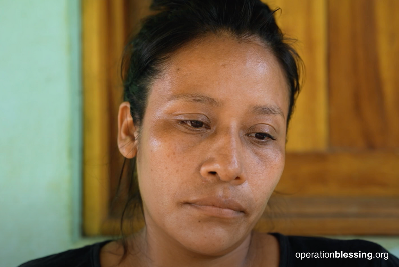 unable to provide food for her family