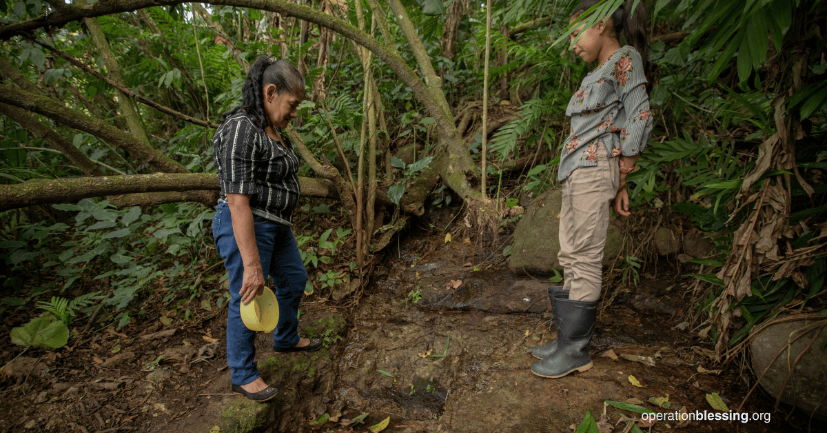 water access for village in Honduras