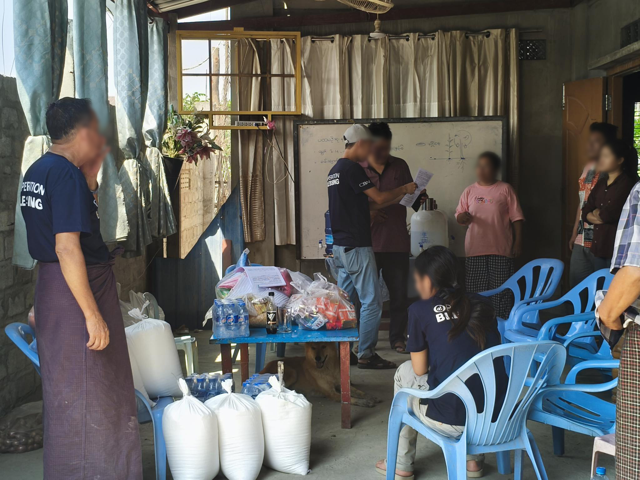 help for earthquake victims